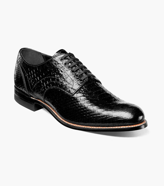 Stacy Adams Madison Anaconda Plain Toe Oxford